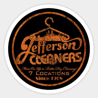 vintage the jeffersoncleaners Sticker